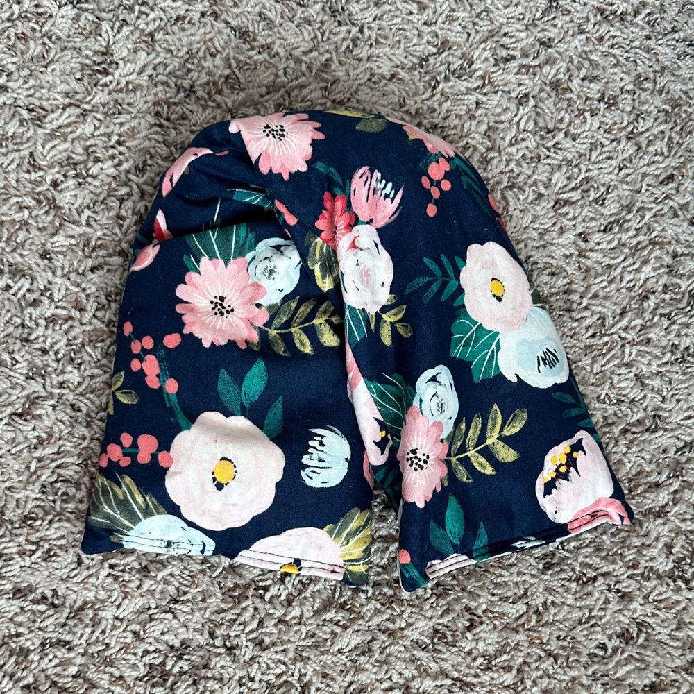 Floral Print bean heating pad